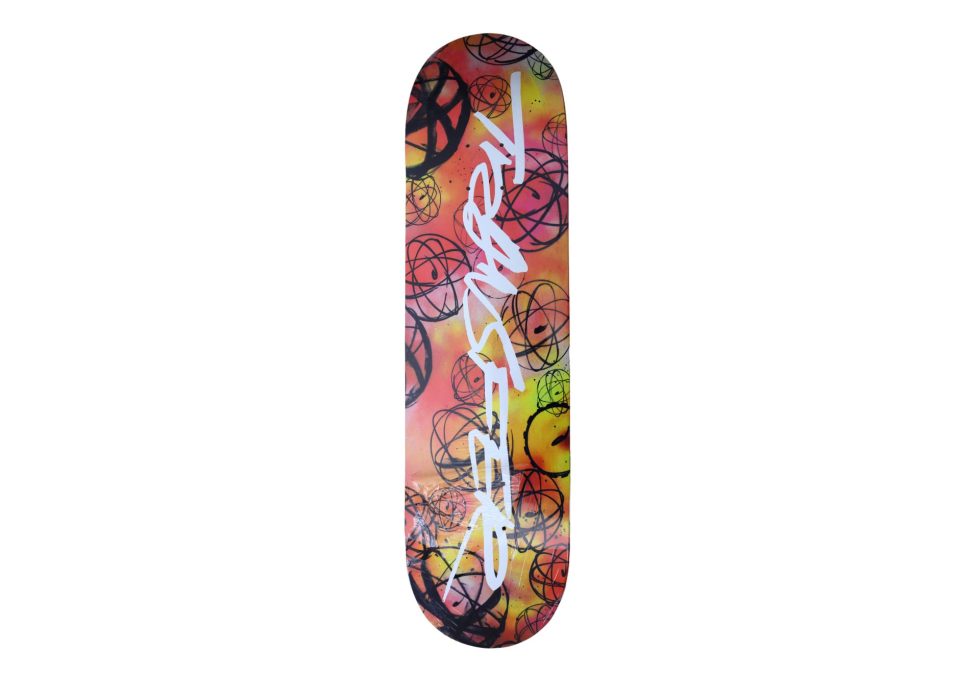 Lot #15256 – NTWRK x Futura Transfer Skateboard Skate Deck NTWRK Futura