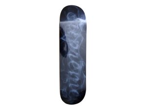 Lot #15257 – Supreme Smoke Black Skateboard Skate Deck Skateboard Decks Supreme