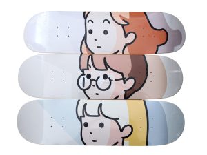 Lot #15259 – Yutanpo Shirane In The Light Skateboard Set Skateboard Decks Yutanpo Shirane