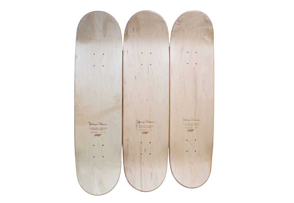 Lot #15259 – Yutanpo Shirane In The Light Skateboard Set Skateboard Decks Yutanpo Shirane