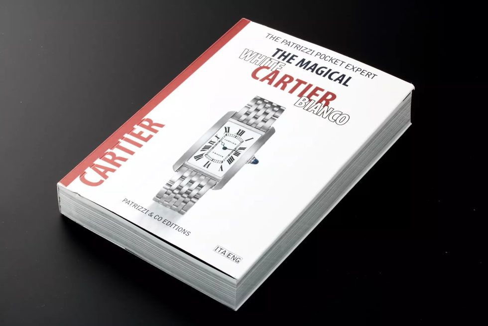 Lot #14830 – RARE Magical White Cartier Bianco by Osvaldo Patrizzi Watch Guide Reference Book Cartier Cartier Book