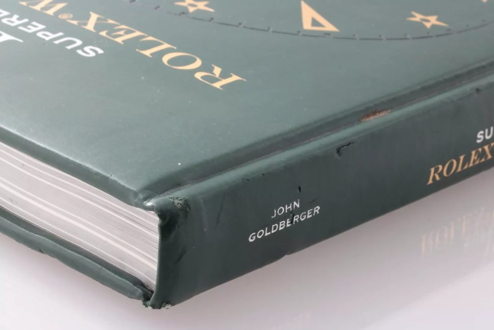 Lot #14834 – Rare 100 Superlative Rolex Watches Book by John Goldberger Collector's Bookshelf John Goldberger