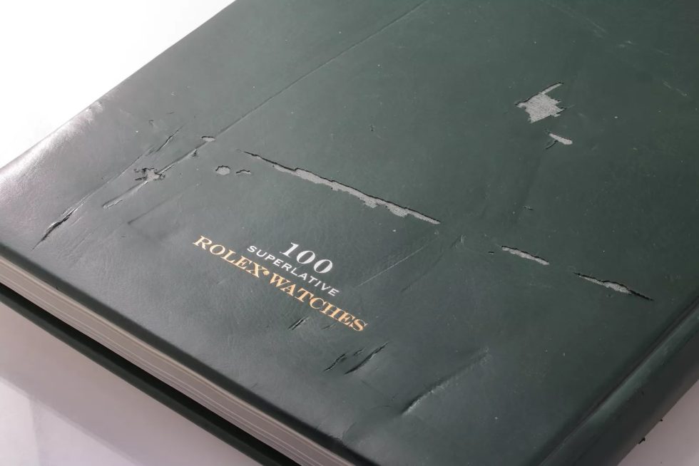 Lot #14834 – Rare 100 Superlative Rolex Watches Book by John Goldberger Collector's Bookshelf John Goldberger