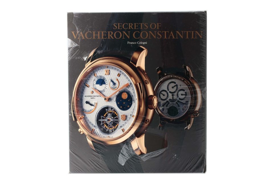 Lot #14848 – Secrets of Vacheron Constantin Franco Cologni Book Collector's Bookshelf Books