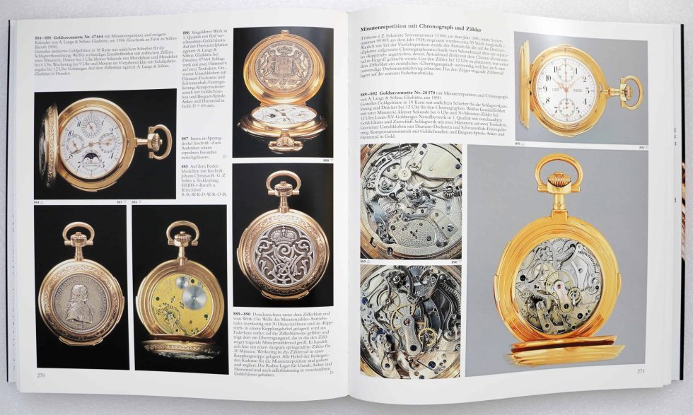 Lot #14854 – 100 Jahre Uhrenindustrie in Glashutte von 1845 bis 1945 Book Set by Reinhard Meis A. Lange & Söhne A. Lange & Sohne