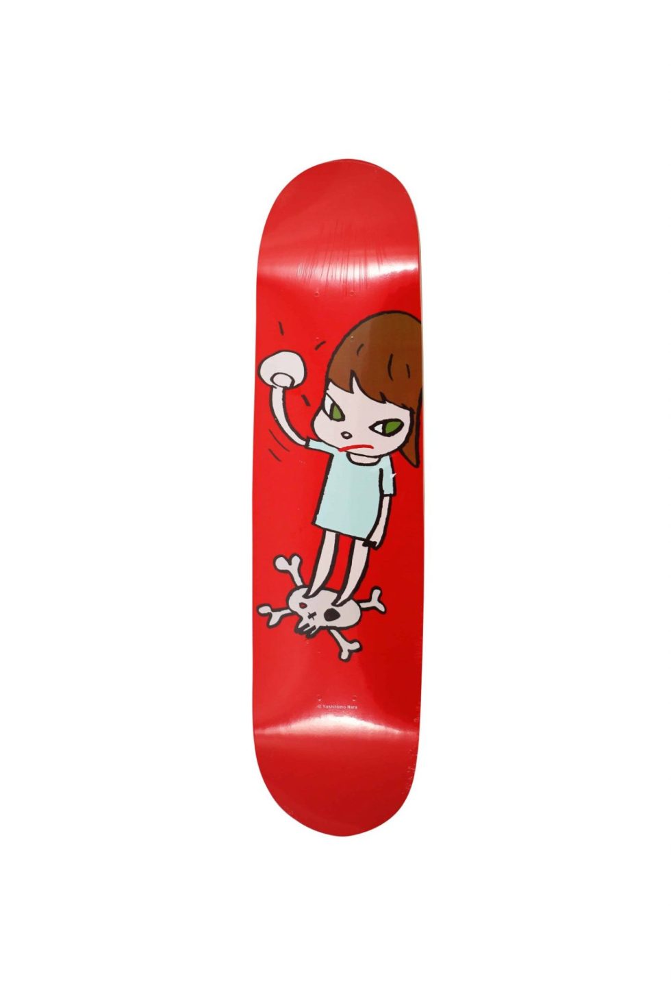 Lot #15081 – Yoshitomo Nara Solid Fist Skateboard Skate Deck Skateboard Decks Yoshitomo Nara