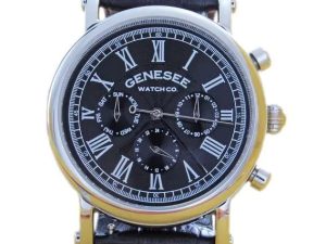 Lot #14871a – Stainless Steel Genesee Watch Co Wristwatch Genesee Watch Co Genesee Watch Co