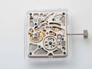 Lot #14889a – Skeleton Watch Movement 2761 PTS Resources Manual Wind Watch Parts & Boxes PTS 2761