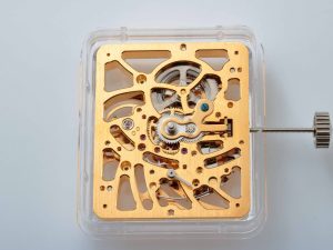 Lot #14889e – Skeleton Watch Movement 2760-IP PTS Resources Manual Wind Watch Parts & Boxes PTS 2760