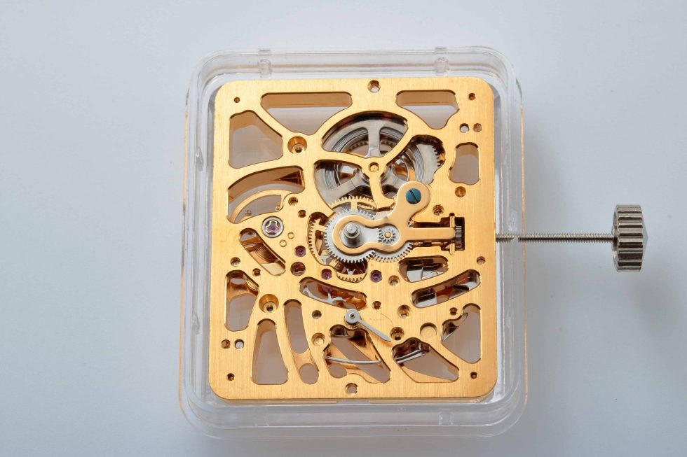 Lot #14889e – Skeleton Watch Movement 2760-IP PTS Resources Manual Wind Watch Parts & Boxes PTS 2760