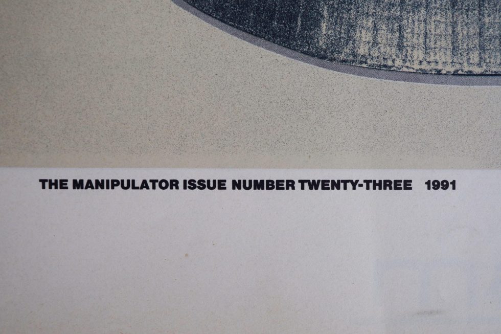 Lot #14889q – Vintage Manipulator Magazine Issue 23 Year 1991 Collector's Bookshelf Magazine