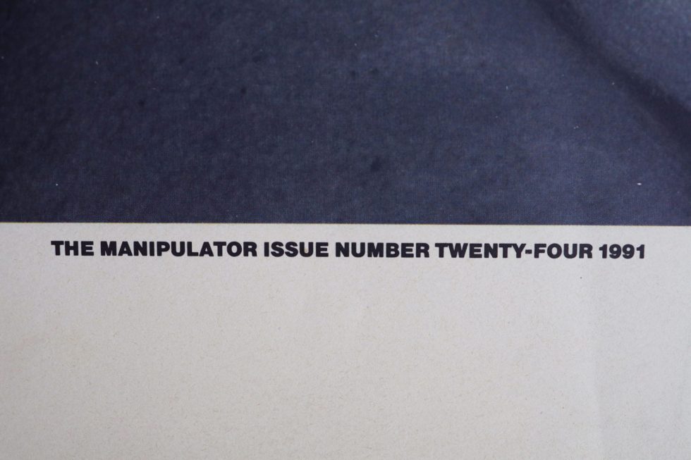 Lot #14889u – Vintage Manipulator Magazine Issue 24 Year 1991 Collector's Bookshelf Magazine