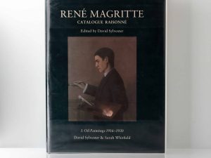 Lot #14889v – René Magritte Catalogue Raisonné I Oil Paintings 1916-1930 Book by Sylvester & Whitfield Collector's Bookshelf René Magritte Catalogue Raisonné