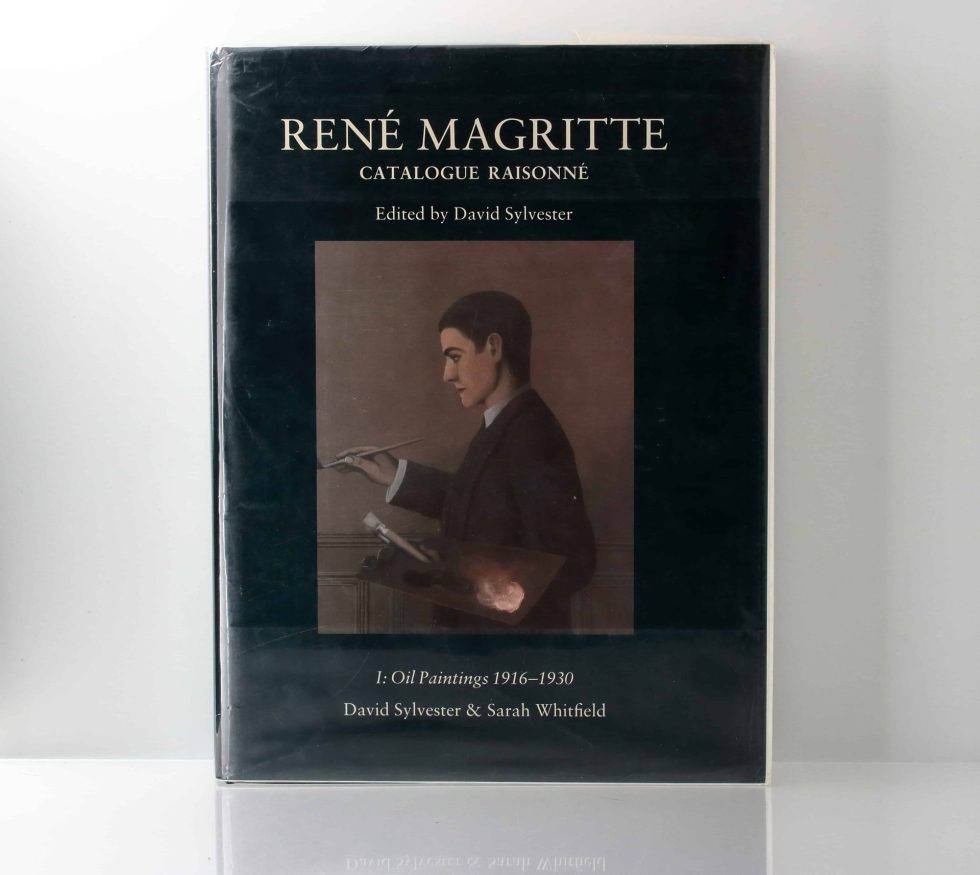 Lot #14889v – René Magritte Catalogue Raisonné I Oil Paintings 1916-1930 Book by Sylvester & Whitfield Collector's Bookshelf René Magritte Catalogue Raisonné