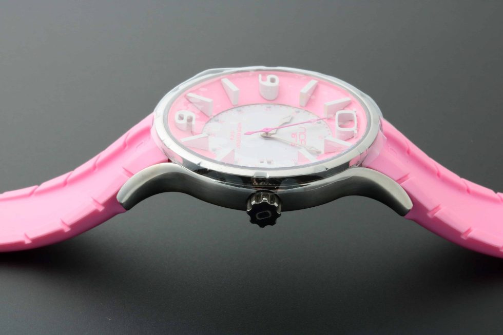 Lot #14889z – NOA Iris Date Quartz Watch Pink/White IR006 NOA NOA