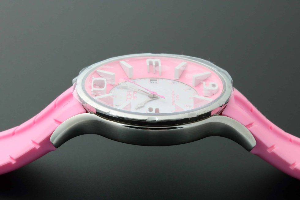 Lot #14889z – NOA Iris Date Quartz Watch Pink/White IR006 NOA NOA