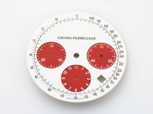 Lot #14890f – Girard Perregaux Chronograph Panda Watch Dial Wristwatch Part Girard Perregaux Girard Perregaux Chronograph Dial