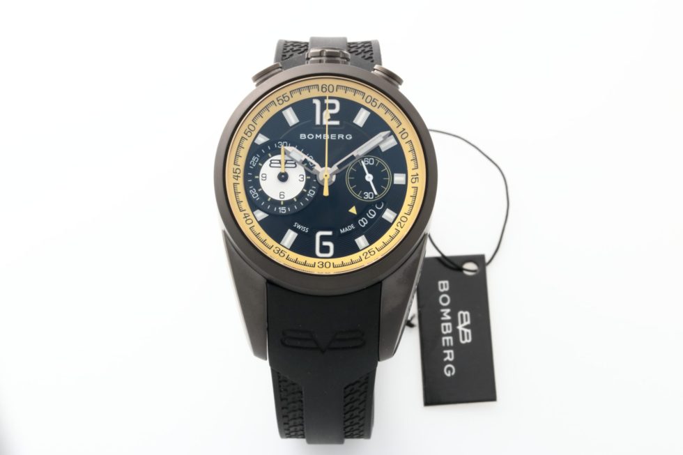 Lot #HB13-02 – Bomberg 1968 Quartz Chronograph Watch NS39CHPGM Bomberg Bomberg NS39CHPGM