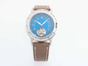 Lot #HB10-24 – Pierre Gaston Automatic Tourbillon Watch Blue Dial Pierre Gaston Pierre Gaston