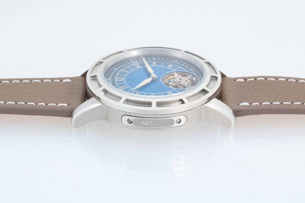 Lot #HB10-24 – Pierre Gaston Automatic Tourbillon Watch Blue Dial Pierre Gaston Pierre Gaston