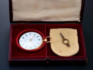 Lot #HB10-33 – Le Roy 18k Yellow Gold Turkish Market Pocket Watch Le Roy Le Roy Pocket Watch