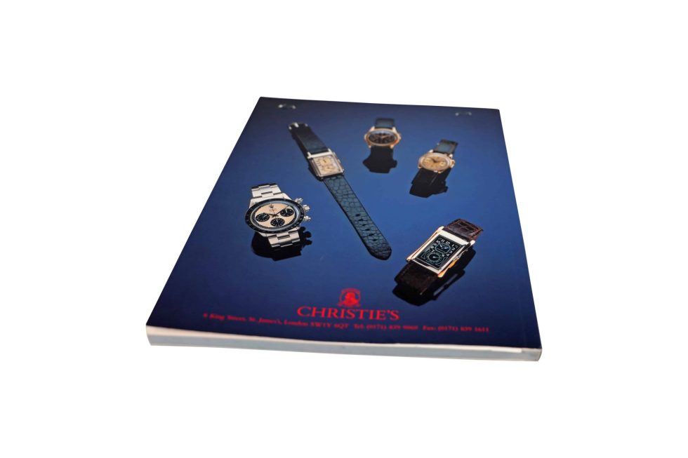 Lot #HB10-9 – Rolex Christie’s Catalog Ravenborg Collection Rare Collector's Bookshelf [tag]