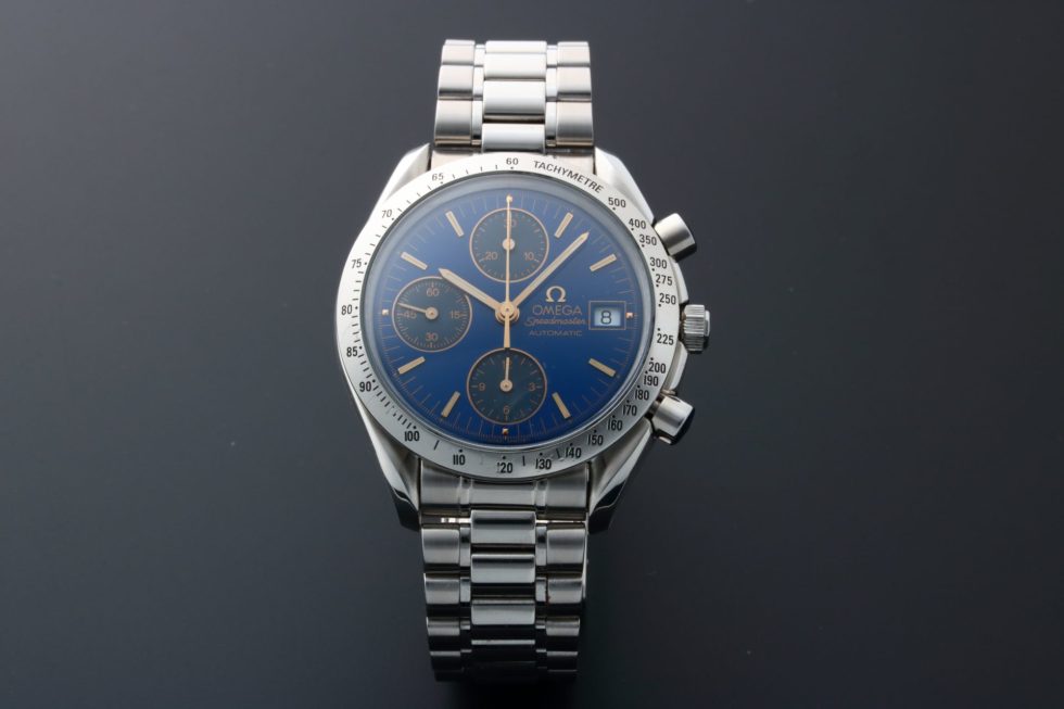 Lot #HB15-XX02 – Omega Speedmaster Cobalt Blue Date Watch 3511.81 3511.81 Omega 3511.81