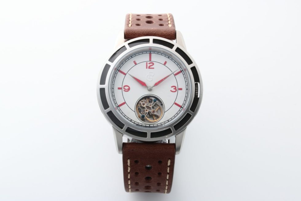 Lot #HB13-28 – Pierre Gaston Tourbillon Watch Automatic White Dial Pierre Gaston Watch Pierre Gaston Tourbillon Watch