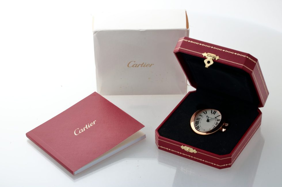 Lot #HB13-31 – Cartier Desk Travel Clock Baignoire #2752 Cartier Cartier 2752