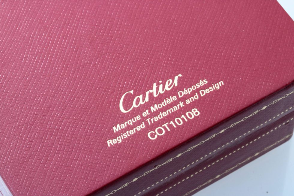 Lot #HB13-31 – Cartier Desk Travel Clock Baignoire #2752 Cartier Cartier 2752