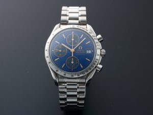 Lot #HB15-21 – Omega Speedmaster Cobalt Blue Date Watch 3511.81 3511.81 Omega 3511.81