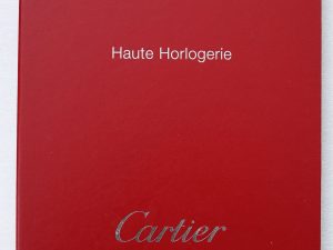 Lot #HB18-27 – Cartier Haute Horlogerie Dealer Watch Catalog Collector's Bookshelf Cartier Haute Horlogerie Dealer Catalog