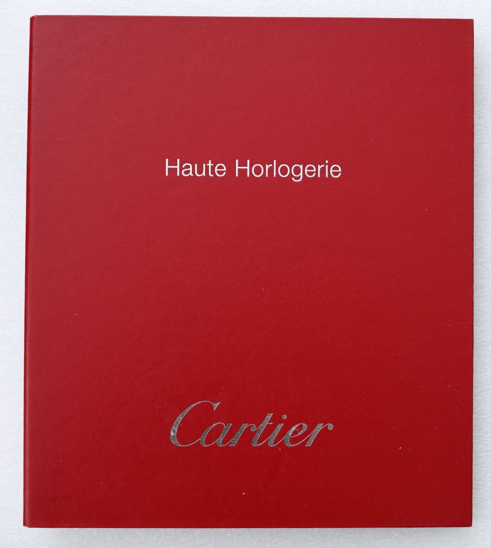 Lot #HB18-27 – Cartier Haute Horlogerie Dealer Watch Catalog Collector's Bookshelf Cartier Haute Horlogerie Dealer Catalog