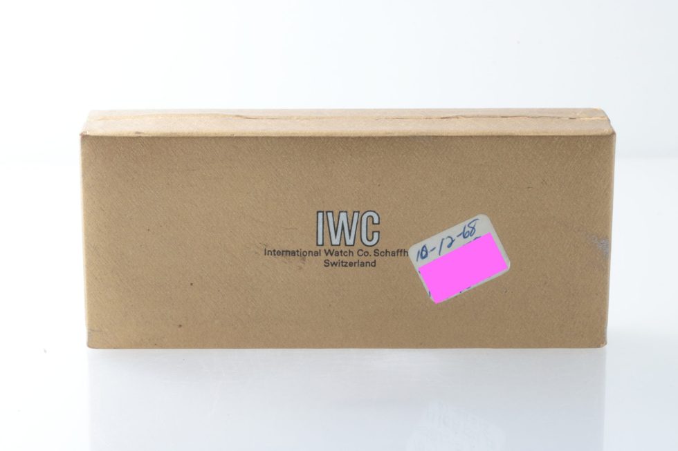 Lot #HB18-30 – Rare IWC Watch Box Vintage IWC Vintage IWC Watch Box