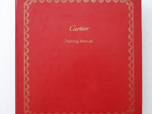 Lot #HB19-15 – Cartier Training Manual Dealer Watch Catalog Collector's Bookshelf Cartier Haute Horlogerie Dealer Catalog