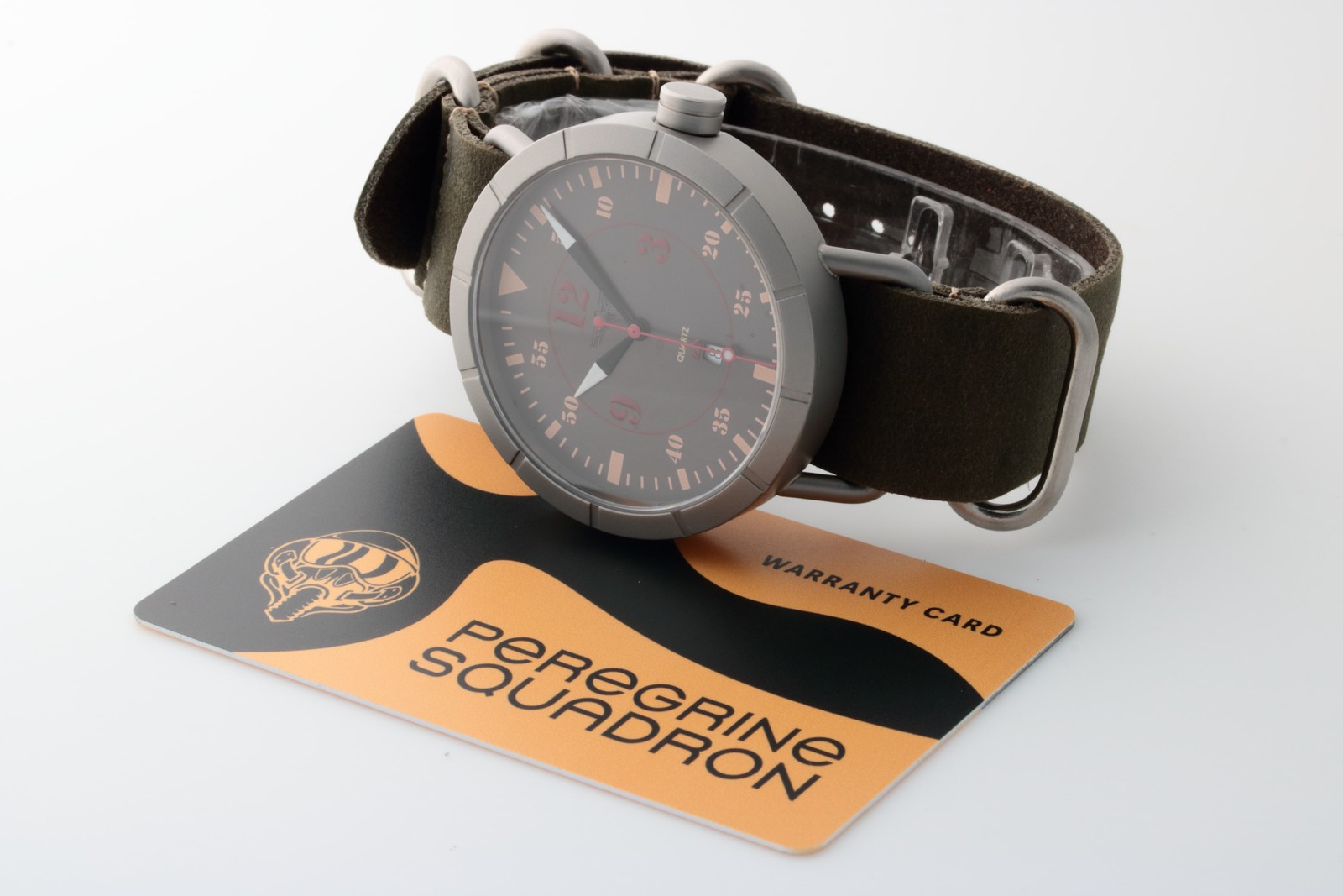 Lot #HB27-86 – Peregrine Squadron Pilot Date Watch Quartz Leather Strap Warranty Card Lot #HB27-86 – Peregrine Squadron Pilot Date Watch Quartz Leather Strap Warranty Card Watches Lot #HB27-86 – Peregrine Squadron Pilot Date Watch Quartz Leather Strap Warranty Card Watches Peregrine Squadron Pilot Watch