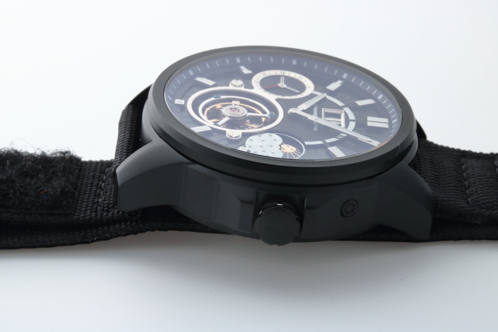 Lot #HB27-85 – Strumenti Nautici Automatic Tourbillon Watch Big Date AM/PM with Card Steel DLC Lot #HB27-85 – Strumenti Nautici Automatic Tourbillon Watch Big Date AM/PM with Card Steel DLC Strumenti Nautici Tourbillon Lot #HB27-85 – Strumenti Nautici Automatic Tourbillon Watch Big Date AM/PM with Card Steel DLC Strumenti Nautici Tourbillon Piece Unique