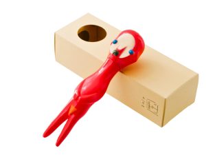 Lot #HB27-155 – Izumi Kato x Perrotin x Linden Toy Soft Vinyl Sculpture Red Art Toys Izumi Kato