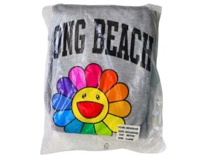 Lot #HB28-091 – Long Beach Murakami Complexcon Grey Hoodie XL Clothes & Shoes Takashi Murakami