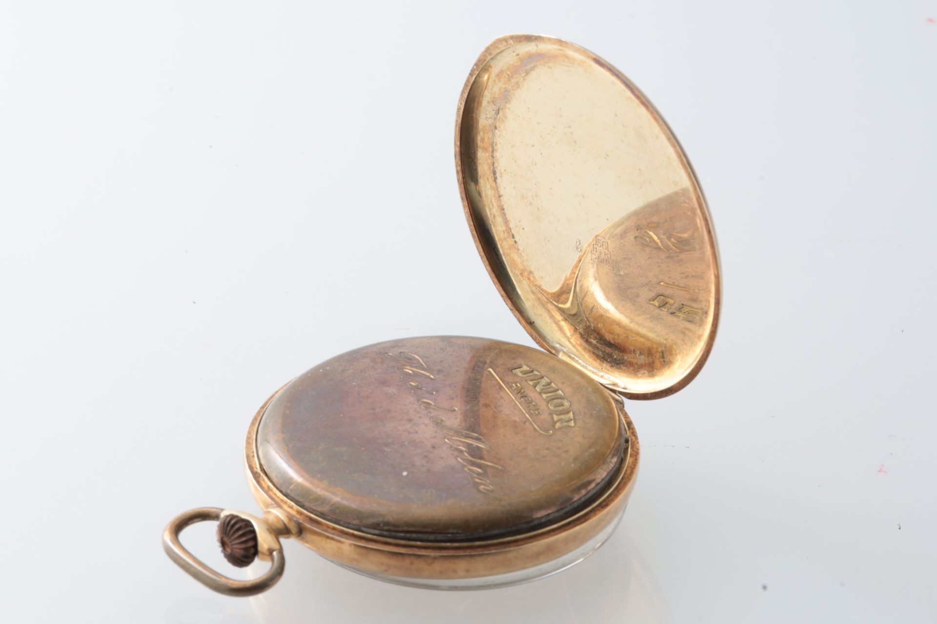 Lot #HB30-004 – Vintage 14k Yellow Gold Union Ancre Pocket Watch Lot #HB30-004 – Vintage 14k Yellow Gold Union Ancre Pocket Watch Pocket Watches Lot #HB30-004 – Vintage 14k Yellow Gold Union Ancre Pocket Watch Pocket Watches Union Ancre