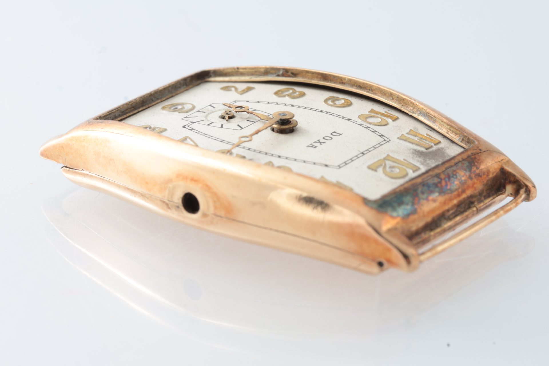 Lot #HB30-070 – Vintage 14k Gold Doxa Wire Lug Hinge Watch For Parts or Repair Lot #HB30-070 – Vintage 14k Gold Doxa Wire Lug Hinge Watch For Parts or Repair Doxa Lot #HB30-070 – Vintage 14k Gold Doxa Wire Lug Hinge Watch For Parts or Repair Doxa Doxa Hinged Watch Case