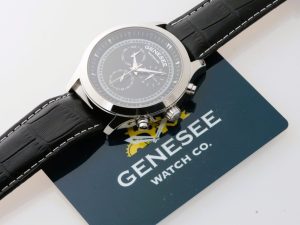 Lot #HB30-050 – Stainless Steel Genesee Watch Co Wristwatch Genesee Watch Co Genesee Watch Co