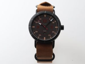 Lot #HB30-031 – Peregrine Squadron Pilot Chronograph Watch Black PVD Watches Peregrine Squadron Pilot Watch