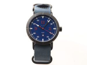 Lot #HB30-052 – Peregrine Squadron Pilot Chronograph Watch Black PVD Watches Peregrine Squadron Pilot Watch