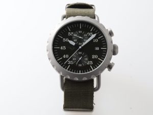 Lot #HB30-058 – Peregrine Squadron Pilot Date Watch Quartz Watches Peregrine Squadron Pilot Watch