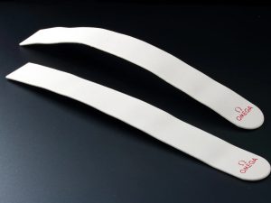 Lot #HB30-018 – Omega Dealer SET OF 2 Store Watch Counter Display Stands Rarities Display Stand