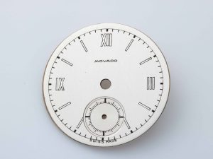Lot #HB31-004 – Movado With Sub Seconds Watch Dial Movado Movado Dial