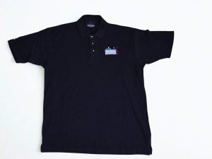 Lot #HB31-021 – Vintage 2000 Rolex Commodores’ Cup Polo Shirt Navy Blue Large Clothes & Shoes Rolex