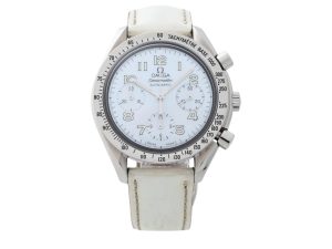Lot #HB31-048 – Omega Speedmaster Watch White Mother Of Pearl Dial 3802.70 3802.70 Omega 3802.70