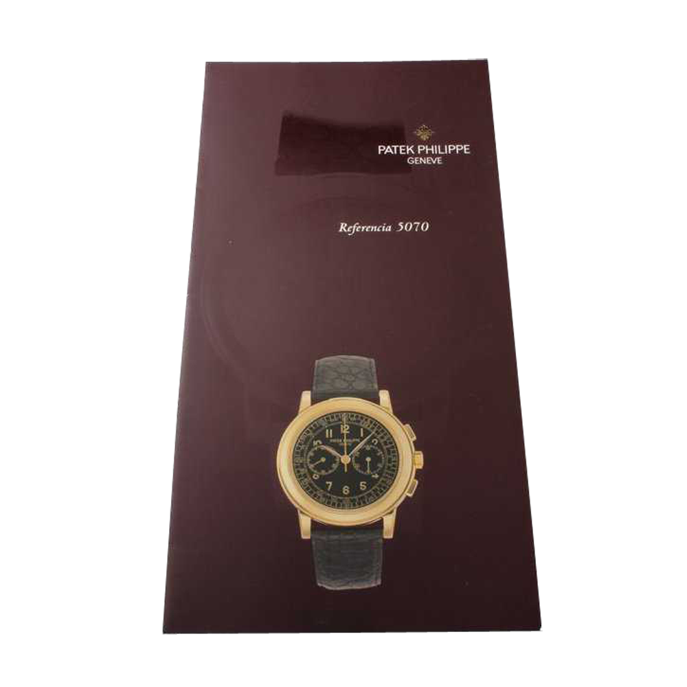 Lot #AN3166A Patek Philippe Chronograph 5070 Owners Manual Lot #AN3166A Patek Philippe Chronograph 5070 Owners Manual Ephemera Lot #AN3166A Patek Philippe Chronograph 5070 Owners Manual Ephemera Acquire Now